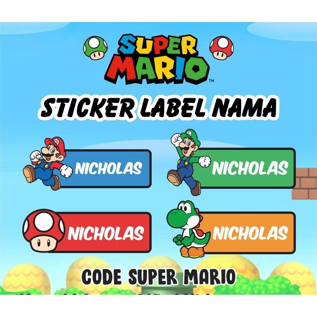 

StickerNamaMarioSeries