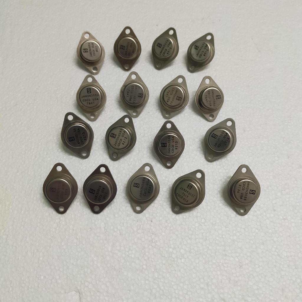 JAN 2N3055 Transistor Jengkol Solitron ori NOS - USA not motorola