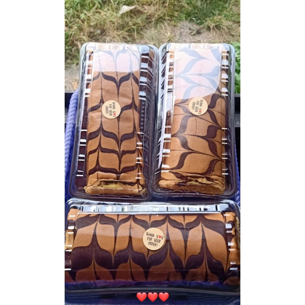 

Bolu Gulung Isi Coklat Handmade