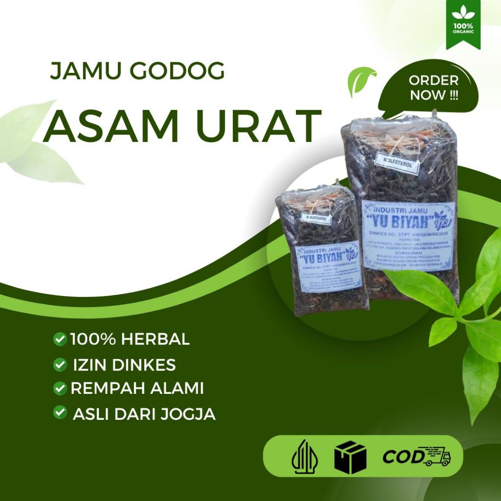 

ASAM URAT- JAMU GODOG UNTUK ASAM URAT "YU BIYAH" / JAMU YU BIYAH
