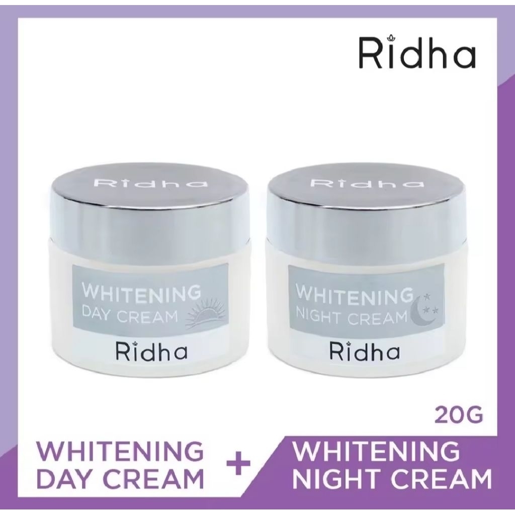 RIDHA WHITENING CREAM 20GR