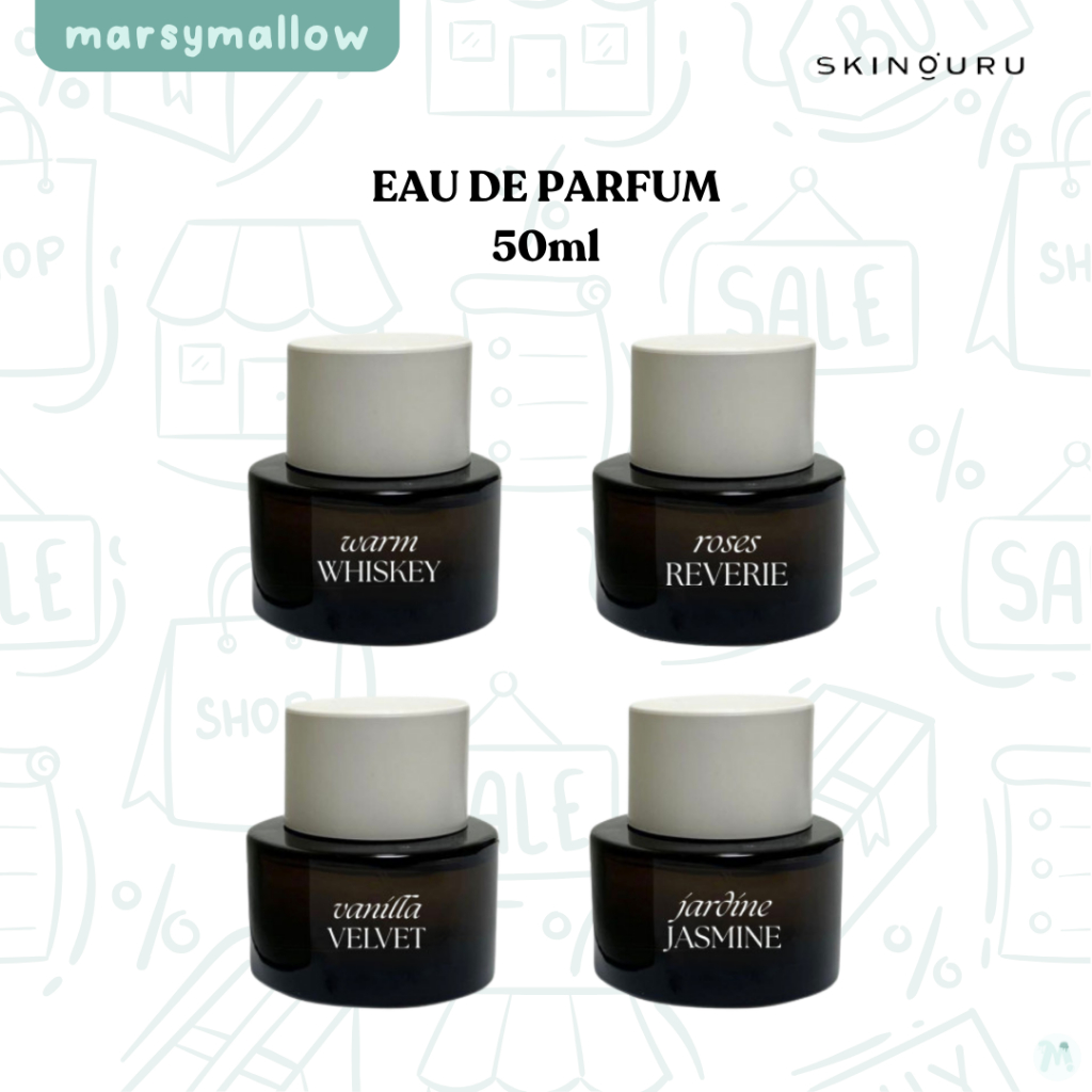 SKINOURU Ouru Eau de Parfum 50ml - Vanilla Velvet & Jardine Jasmine