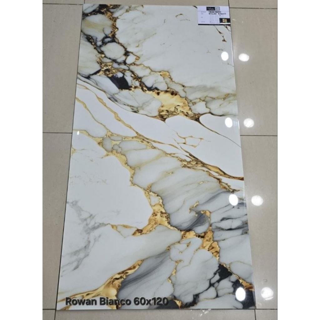 Granit lantai dinding motif marmer ukuran 60×120