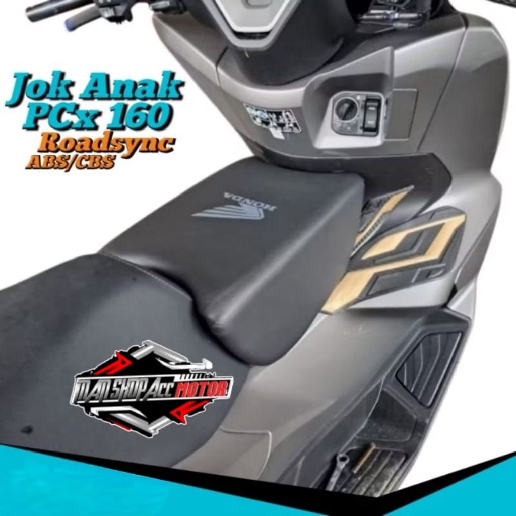 Jok Anak Tebal Premium Motor Honda PCX 160 New PCX 160 Roadsync ADV 160 Jok Tambahan PCX 160&ADV 160