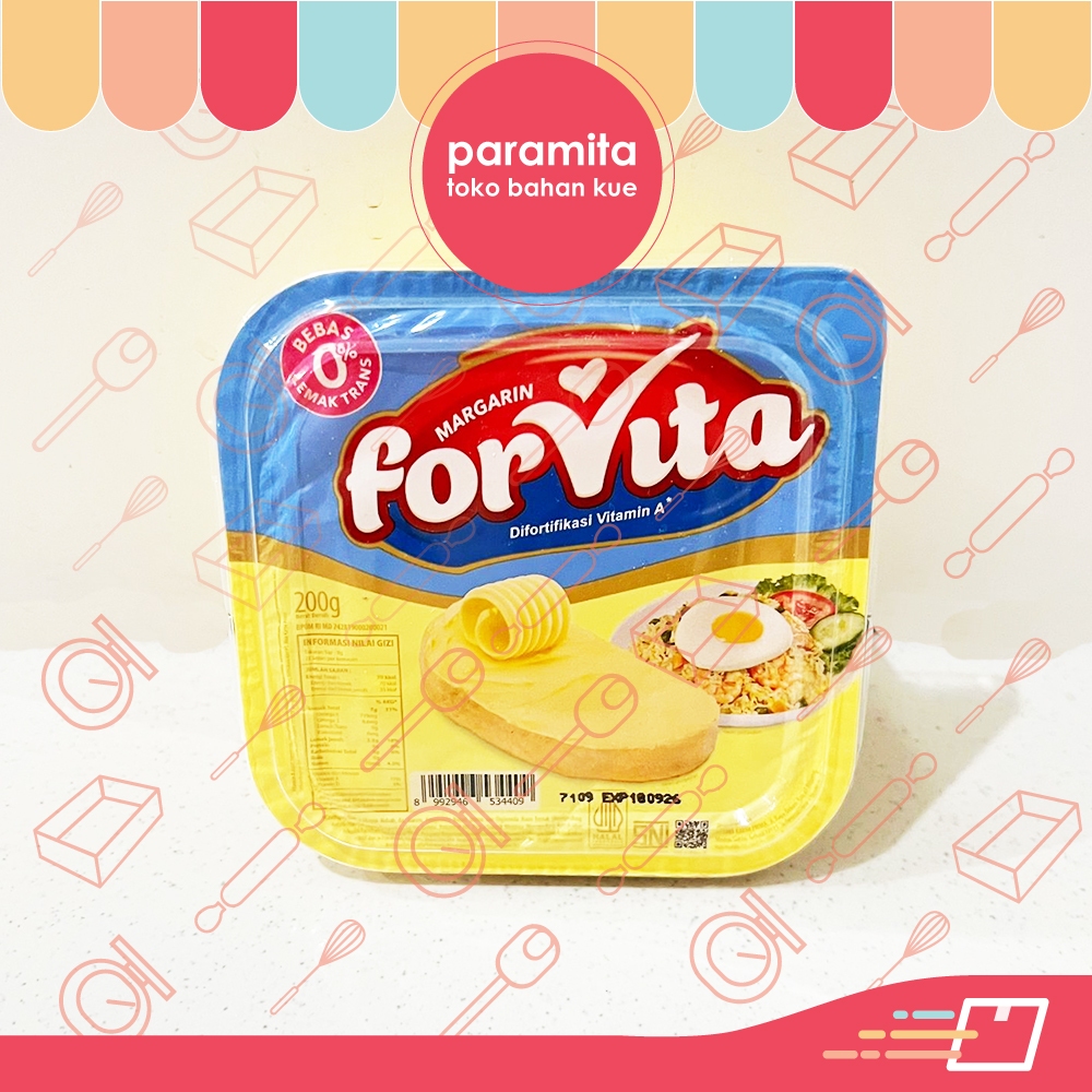 

Margarin Forvita Kotak 200 gr