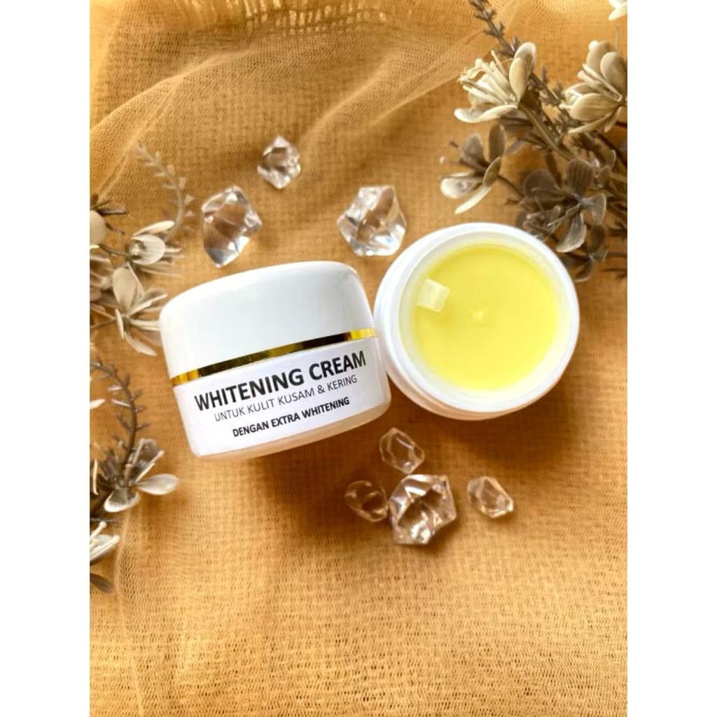 Night Cream Extra Whitening/ Cream malam Extra Whitening Kulit Kering Kusam