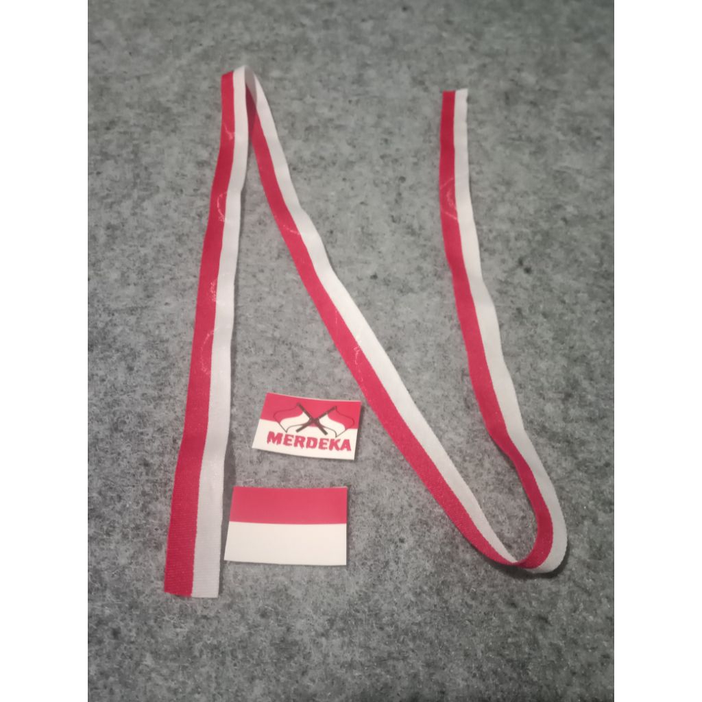 

Stiker Dan Pita Merah Putih