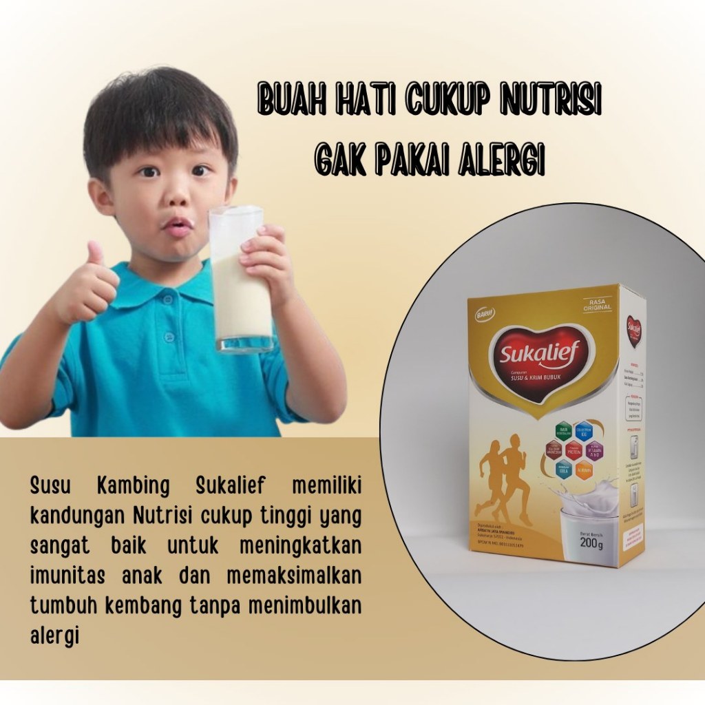 

Susu Kambing Sukalief - Nutrisi Terbaik Anak Tanpa Alergi