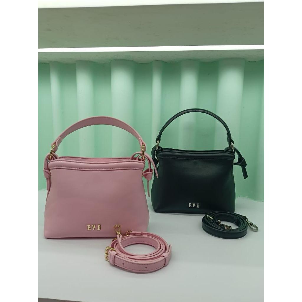 TAS WANITA EVB  MIREYAL HITAM SALE ORIGINAL