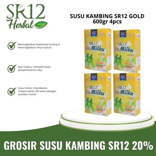 

GoMilku Gold SR12 Susu Kambing Etawa Emas, Menstabilkan gula darah, asam urat, struk, hipertensi
