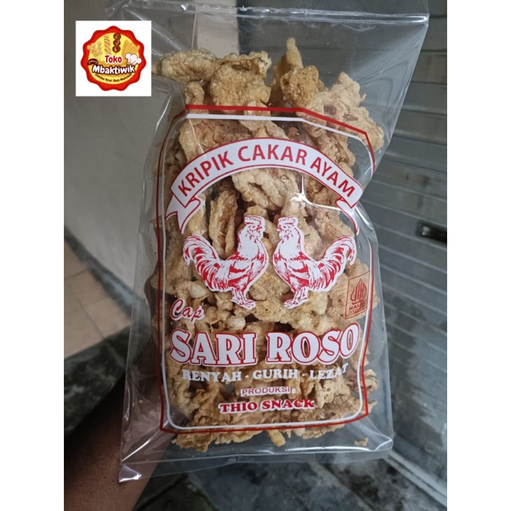 

keripik cakar ayam sari roso 250 gram