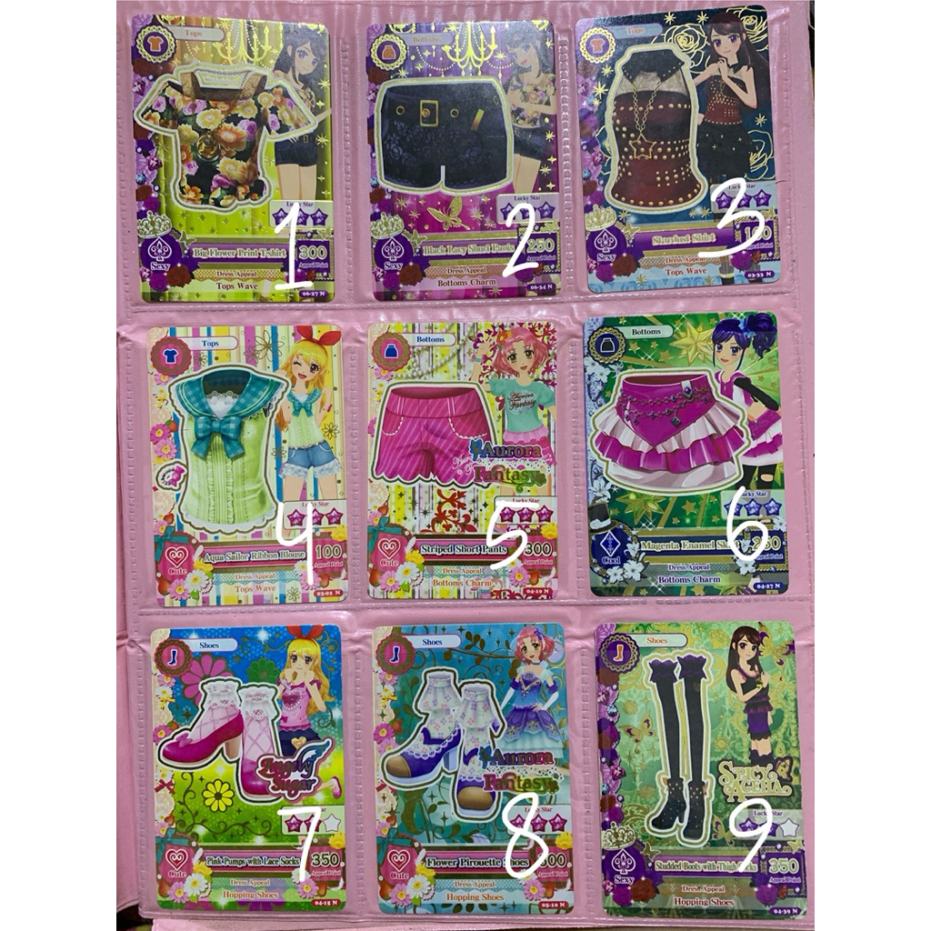 Aikatsu card (official)
