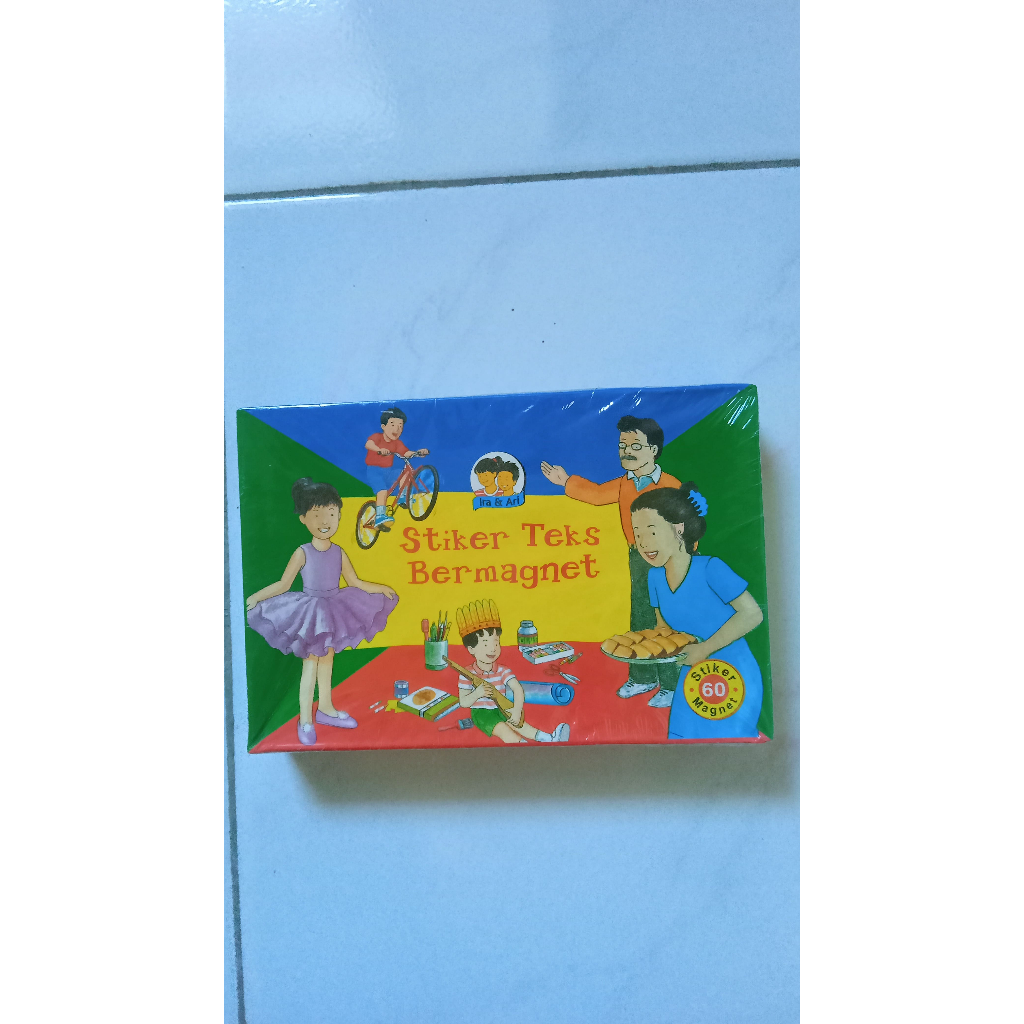 

Stiker Teks Bermagnet Ira & Ari