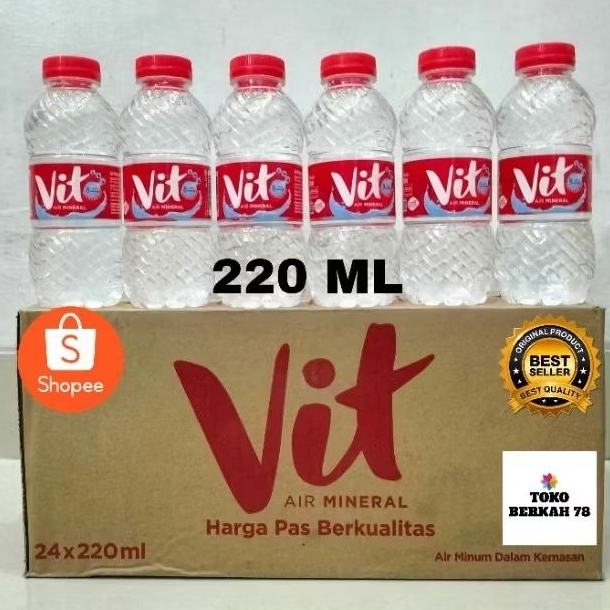 

Vit 220Ml / Air Vit Botol 220Ml ( Karton )