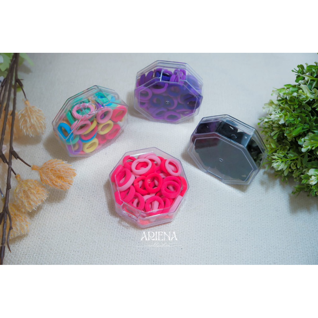 ikat rambut anak warna warni