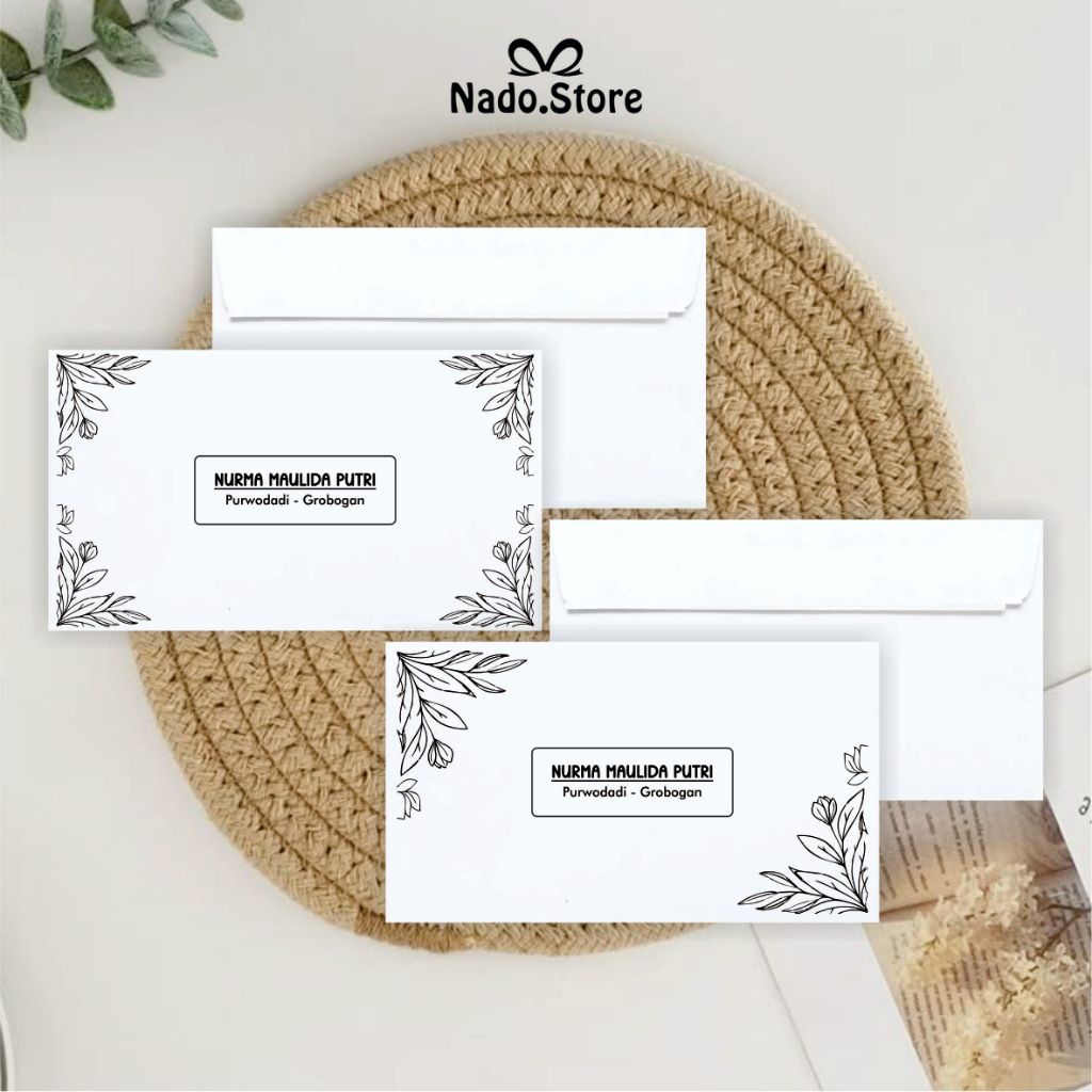 

Amplop Kondangan 02 Custom Siap Pakai Hitam Putih Aestetik