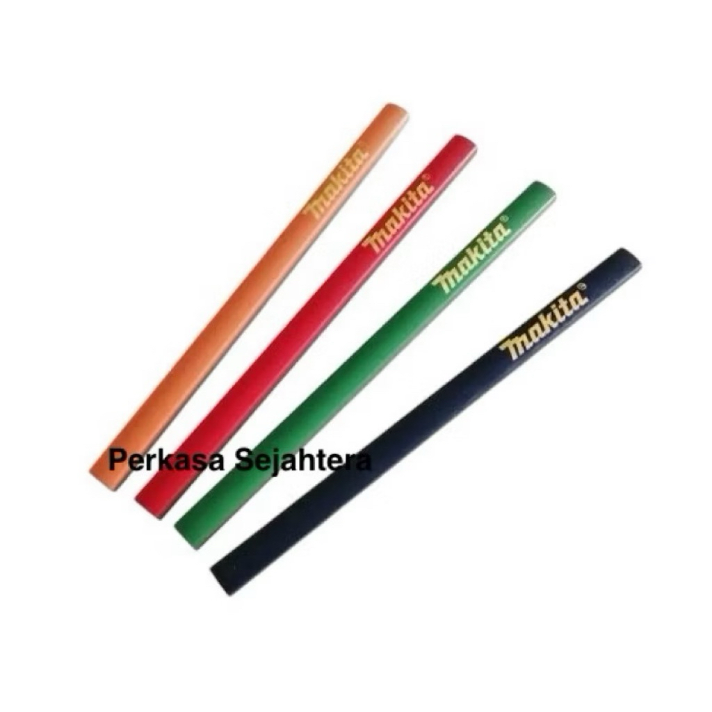 

Paket 5 Pcs Pensil Tukang Makita / Pensil Tukang Bangunan Tebal
