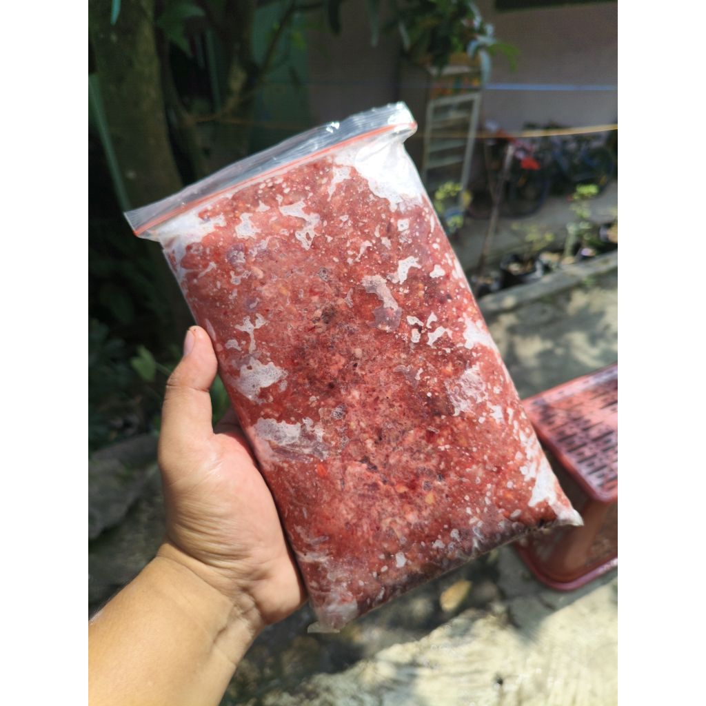 Daging Ayam giling 1Kg Dogfood Catfood Raw food
