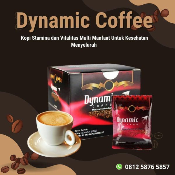 

DYNAMIC COFFEE KOPI HERBAL KRIMER DENGAN KURMA & MADU UNTUK STAMINA PRIA TAHAN 5 JAM