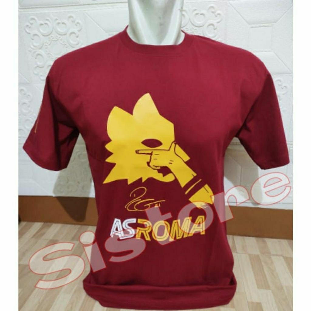 Kaos AS RomaA x Paulo Dybala Dybalamask 21 celebration signature Tshirt