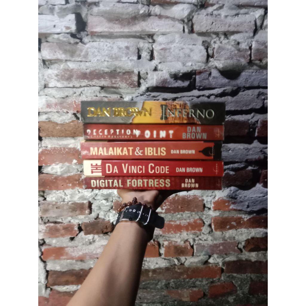 Buku Dan Brown / Malaikat & Iblis / The Lost Symbol / Angels & Demons / Deception Point - Titik Musl