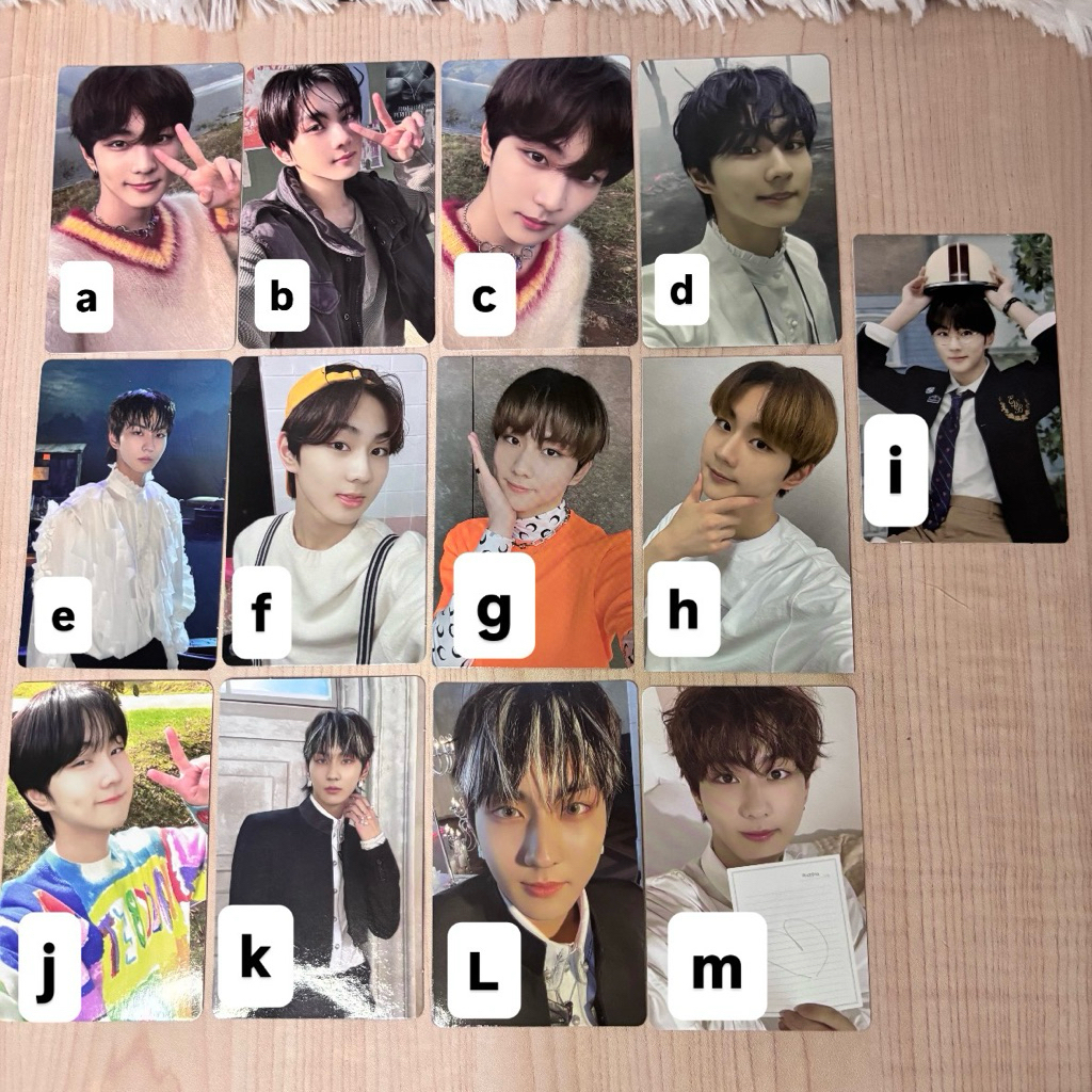 [READY SIAP KIRIM BISA COD] JUNGWON ORANGE BLOOD ROMANCE UNTOLD FEVER UNIFORM PHOTOCARD PC BIRTHDAY 