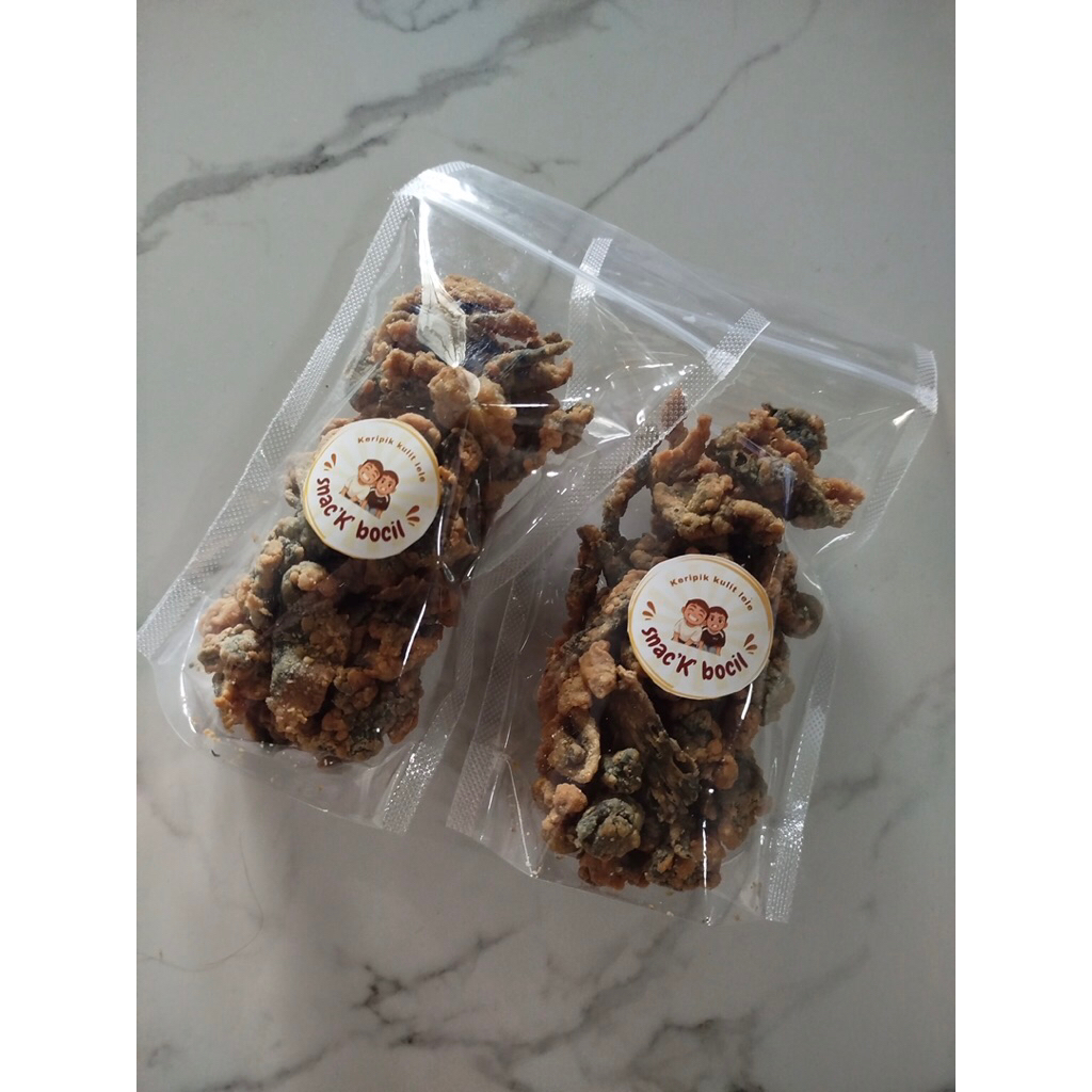 

Keripik Kulit Lele Original Camilan Crispy