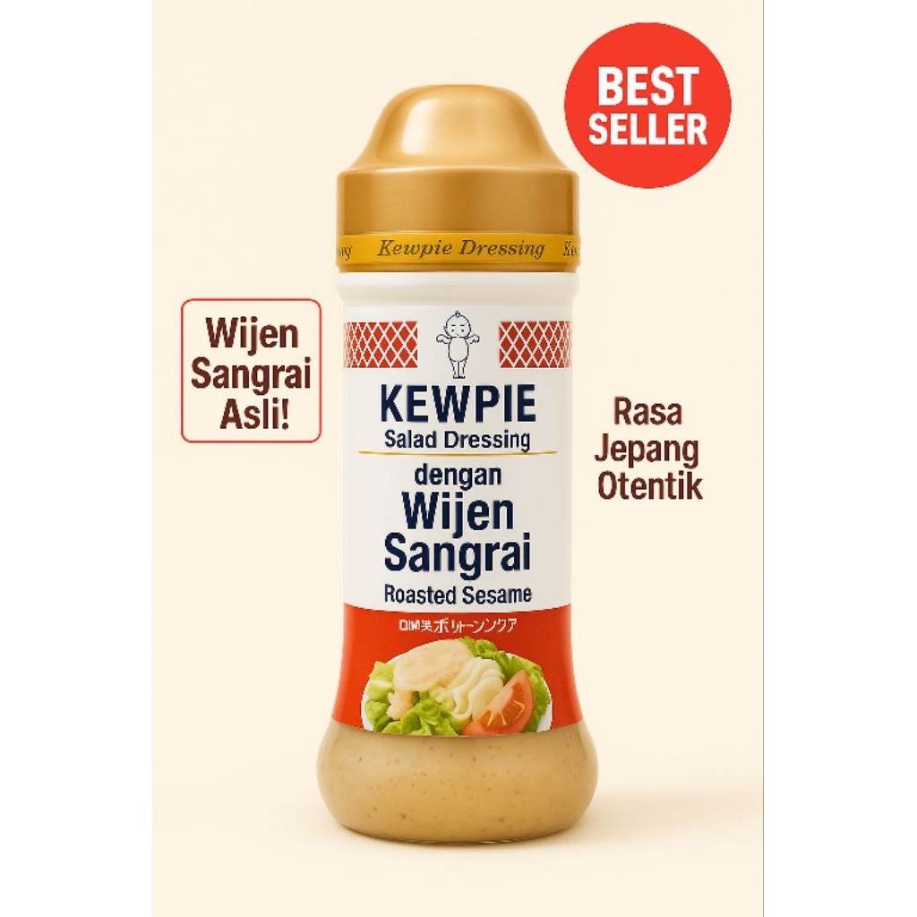 

Kewpie wijen sangrai 200ml