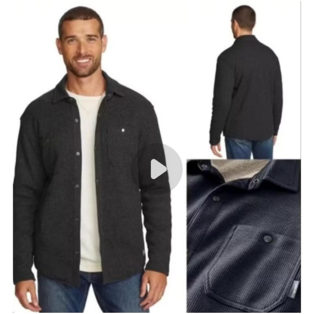 KEMEJA SWEATER EDDIE BAUER ORIGINAL