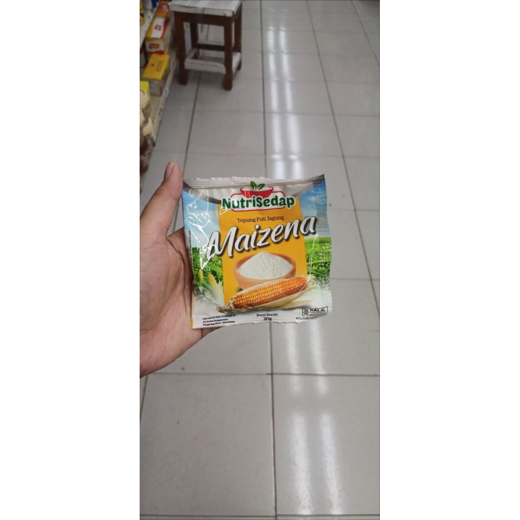 

Nutrisedap Tepung Maizena Forisa Tepung Pati Jagung 20gr x 12 pcs Renceng Tepung Bumbu Maizena 100% tepung Pati jagung