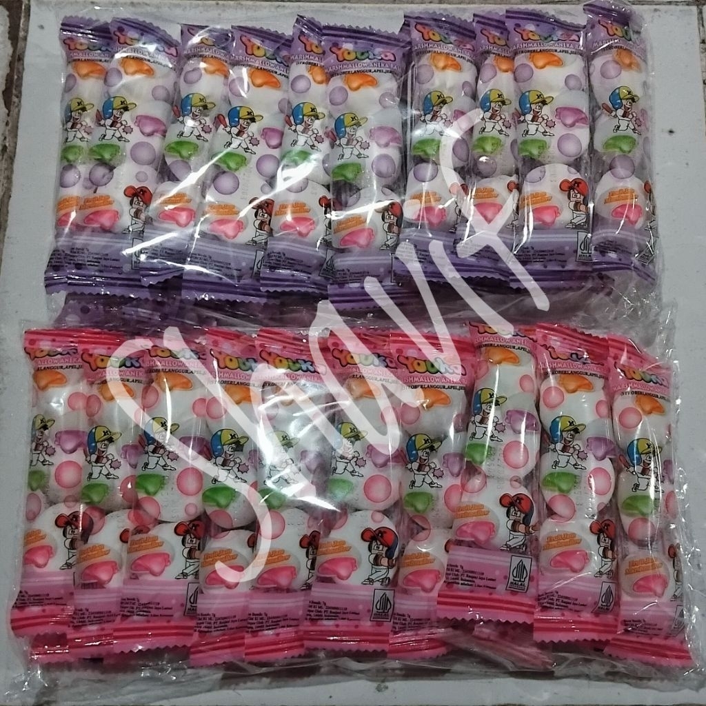

Youka Marshmallow Bulat ( Isi 20 Sachet )
