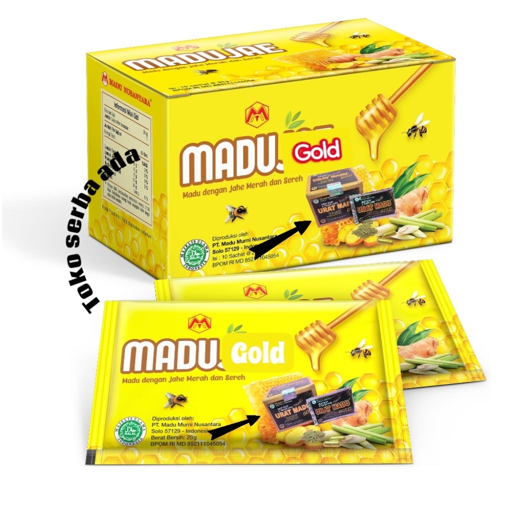 

madu terbaik di toko serba ada madu gold