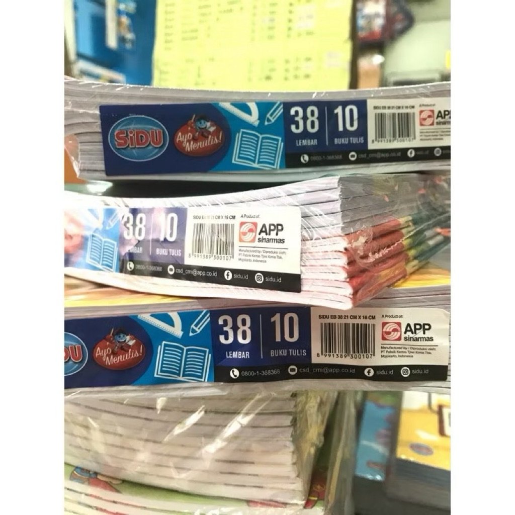 

1 pc Buku Sidu 38 Lembar