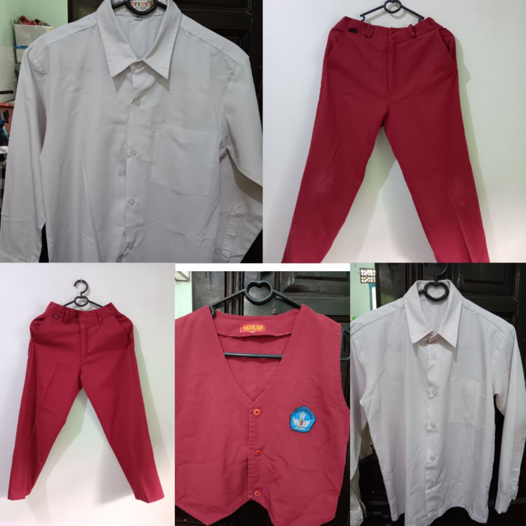 Baju Sekolah SD preloved