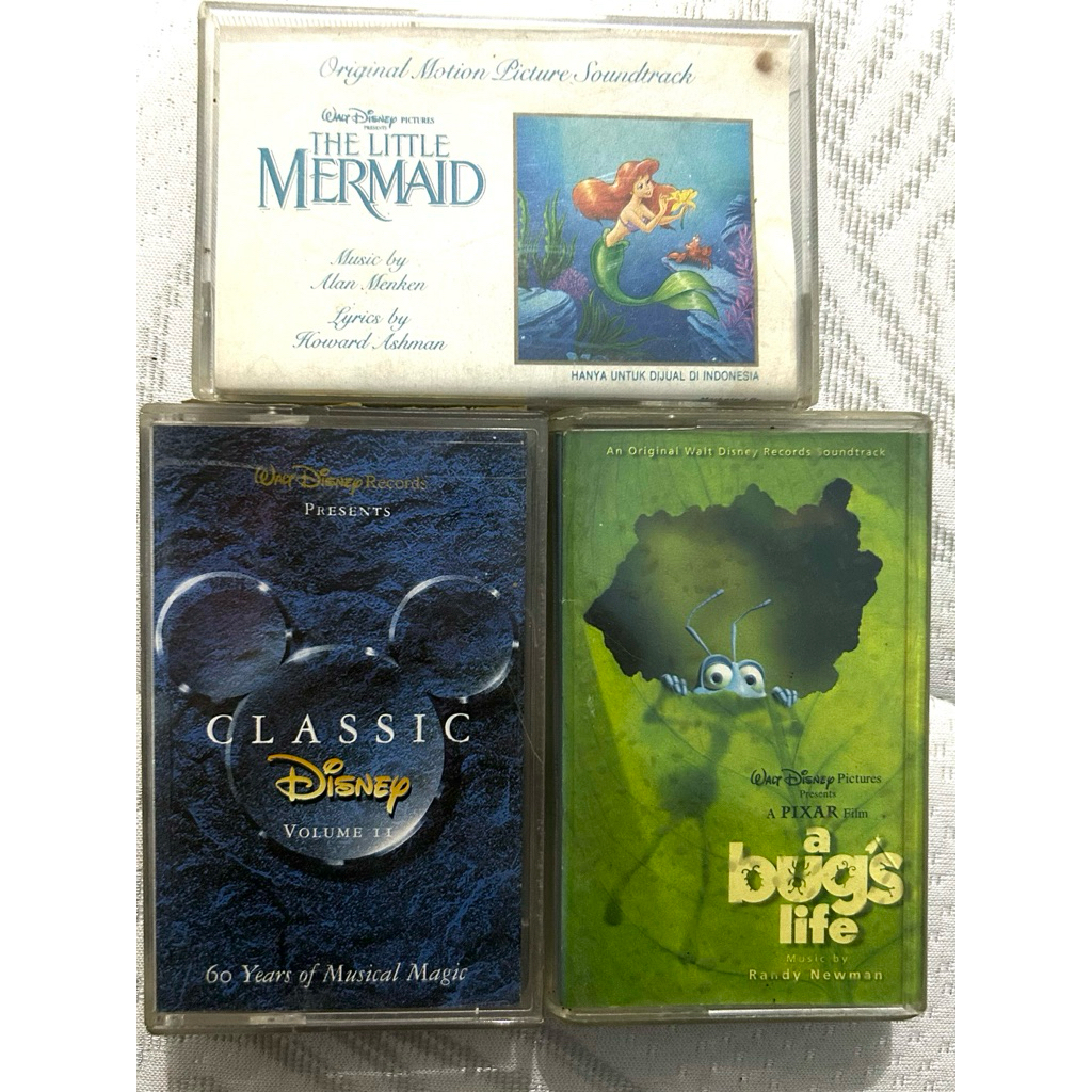 Disney Movies Soundtrack - Kaset Pita
