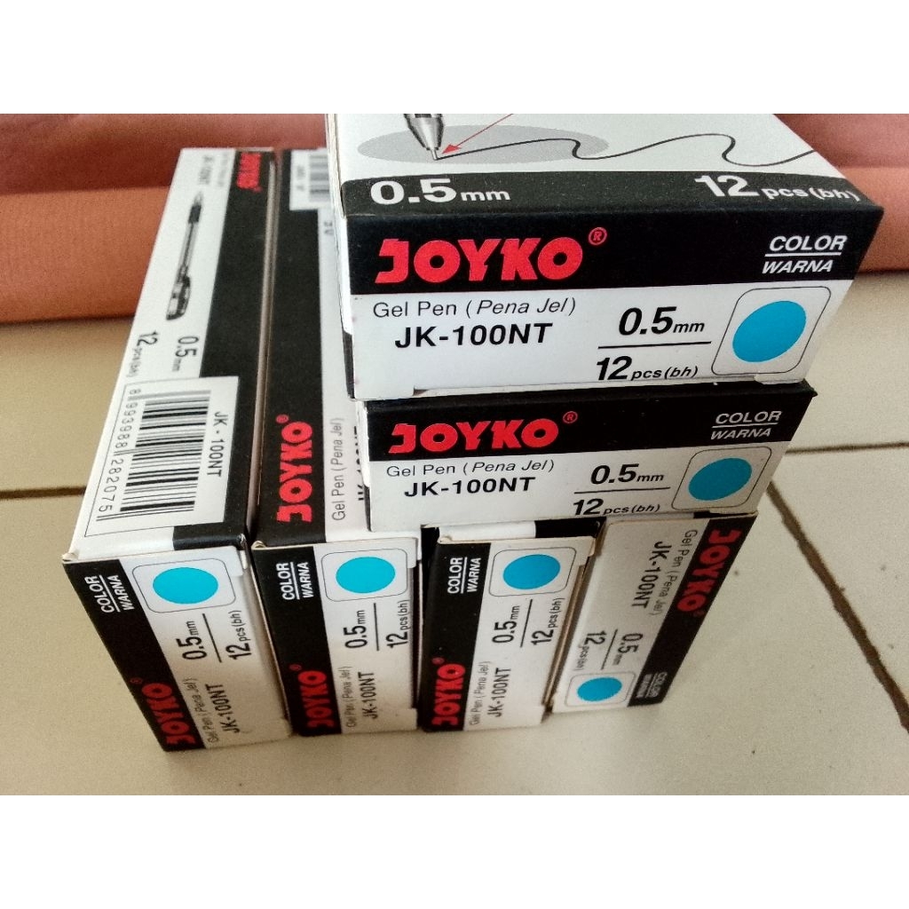 

gel pulpen / Pulpen cair joyko harga satuan Rp 2000