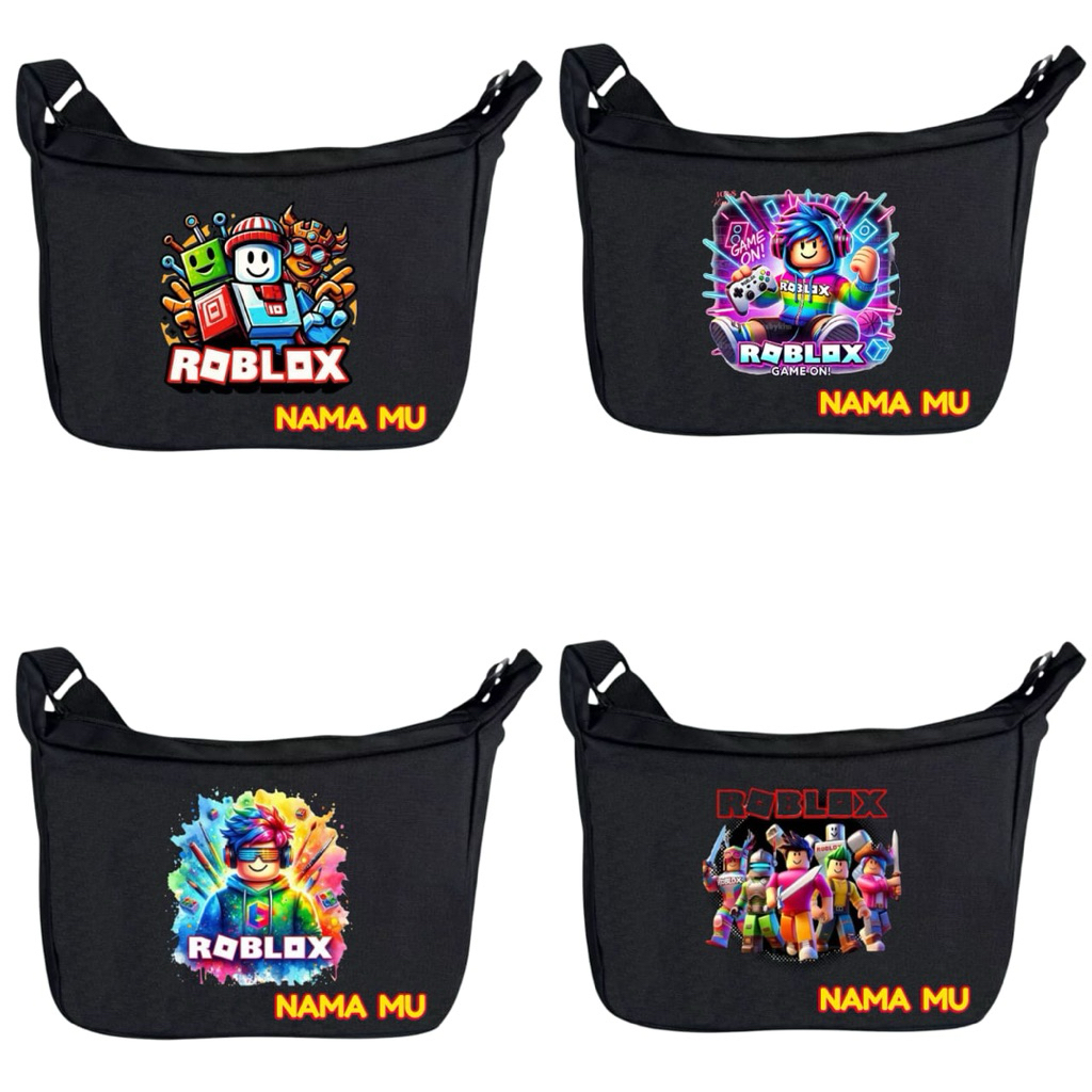 Tas Selempang Anak Laki Perempuan Untuk Ngaji Alquran Iqro Gambar Roblox Murah Tas Selempang Anak Lu