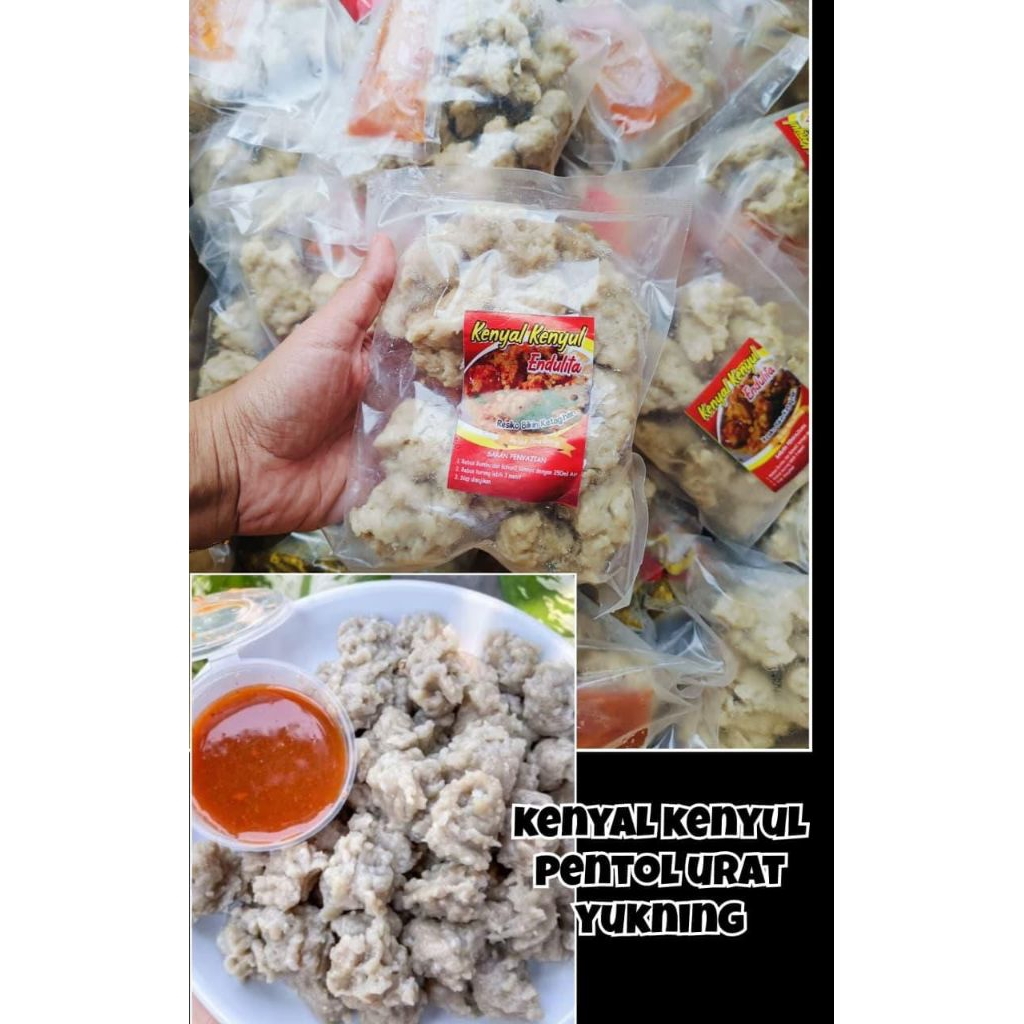 

Pentol kriwil bakso kriwil urat murah kenyal kenyul yuk ning
