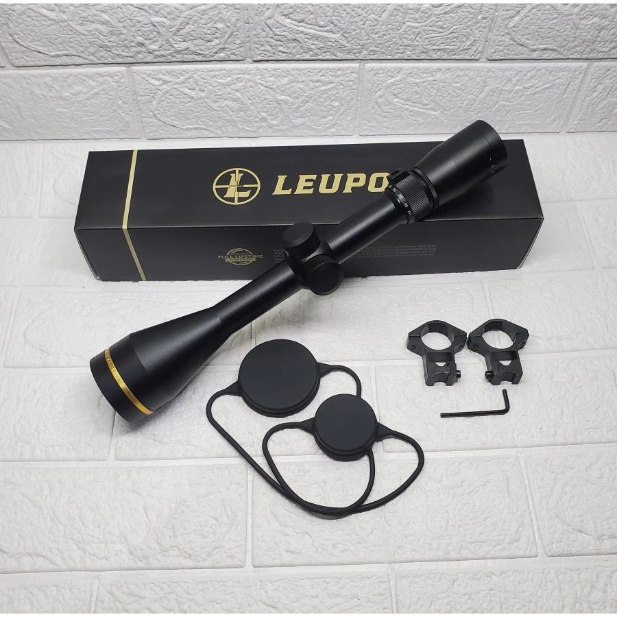 TEROPONG Jarak Jauh Telescope LEUPOLD VX-3 4.5-14X50 Duplex Leupold 4.5-14X50 Tube 25 Tahan Getar