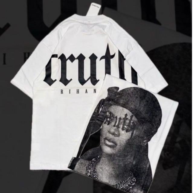 Kaos Rihanna Baju kaos oversize