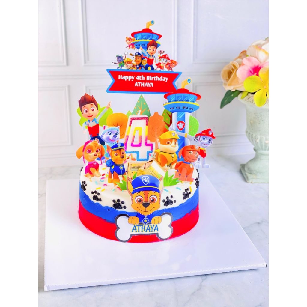 

kue ulang tahun anak birthday Paw patrol