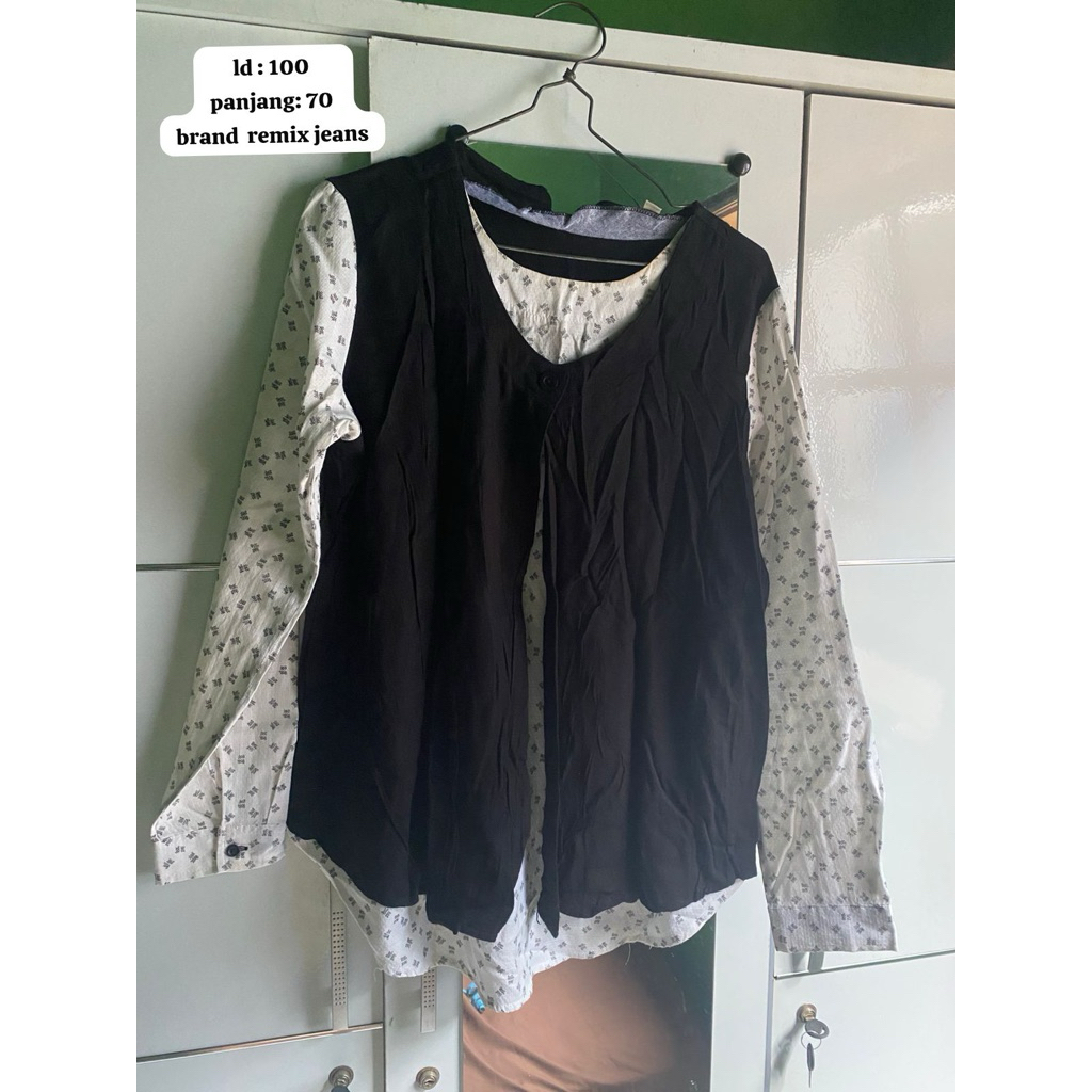 PL Kemeja Branda Remix Jeans