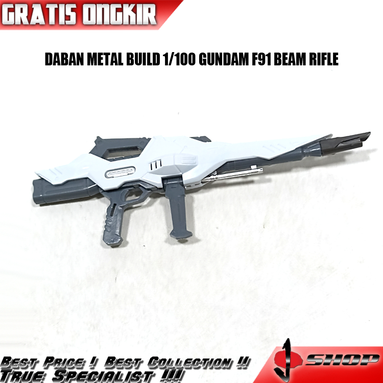 DABAN METAL BUILD 1/100 GUNDAM F91 BEAM RIFLE BTLG27