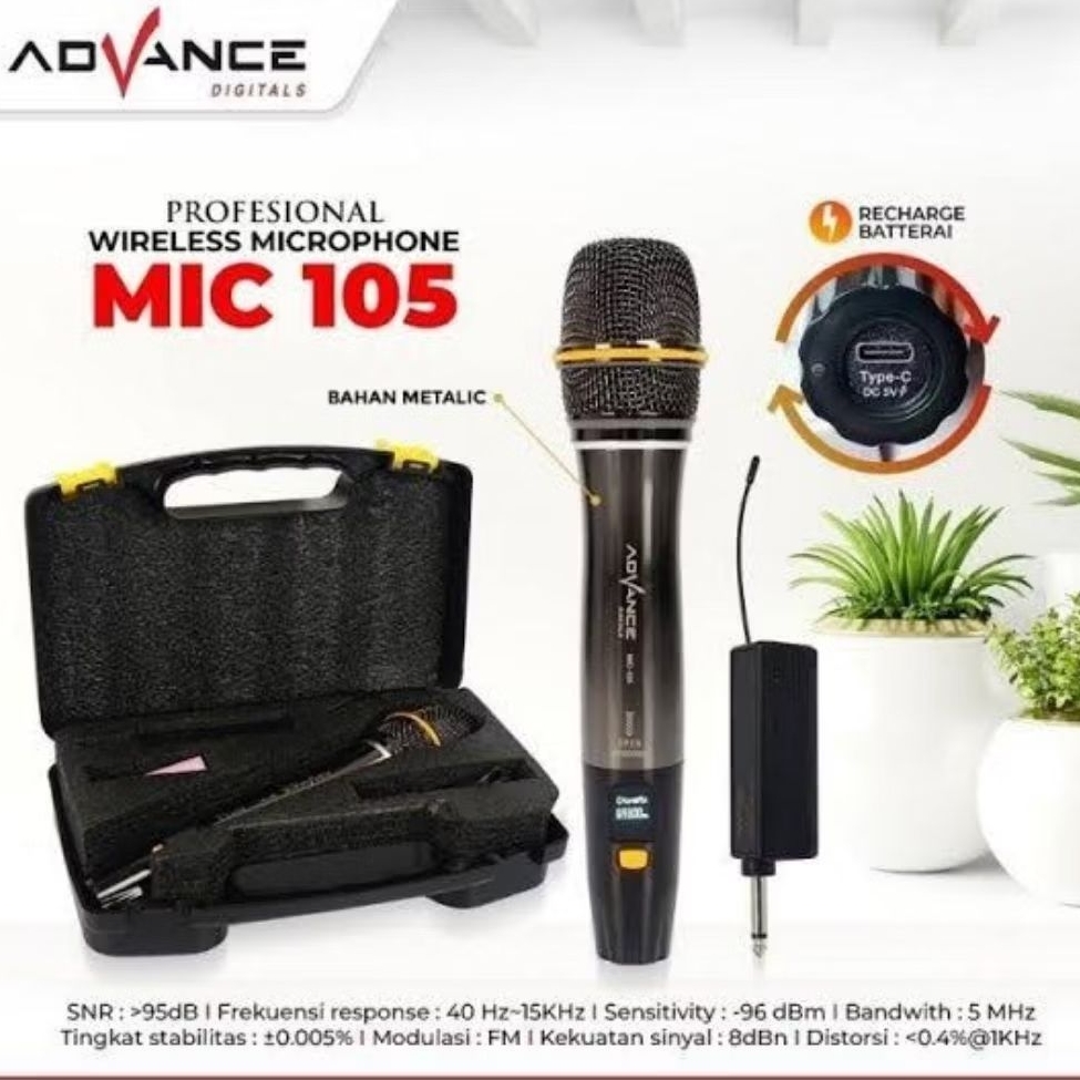 MIC WIRELESS ADVANCE MIC-105