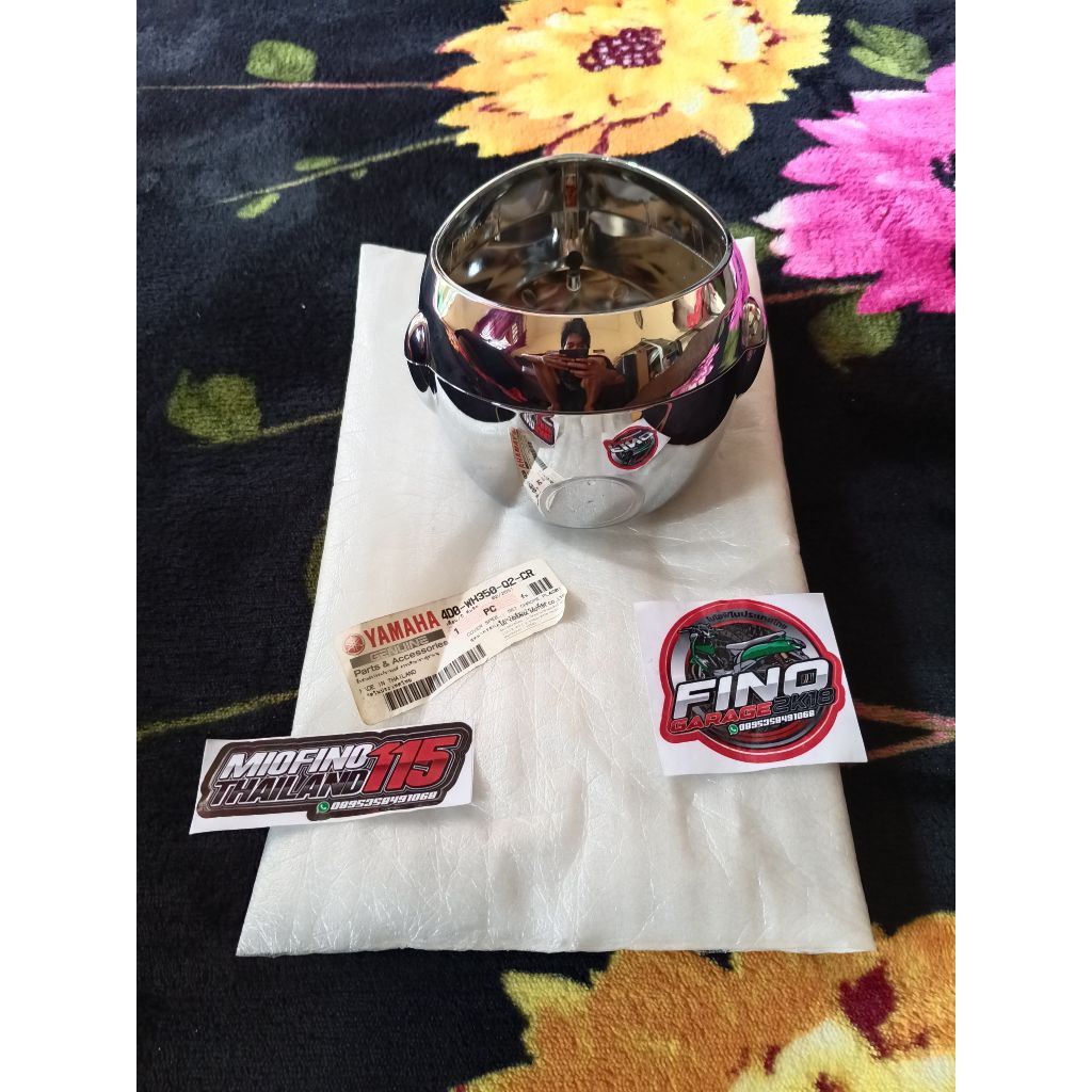 Cover spidometer fino thailand chrome 4DO original