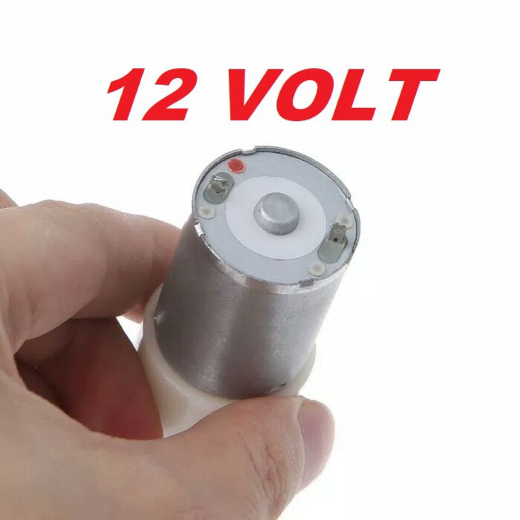 Dinamo Aerator 12 Volt Micro Airpump 12V DC Gelembung Udara Akuarium