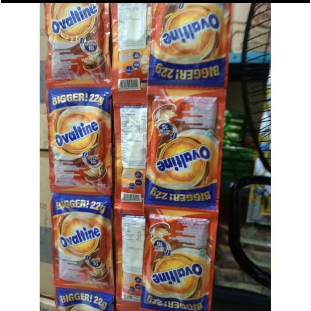 

Ovaltine Minuman Cokelat 1 Renceng isi 11 sachet @22g x 2 Renceng