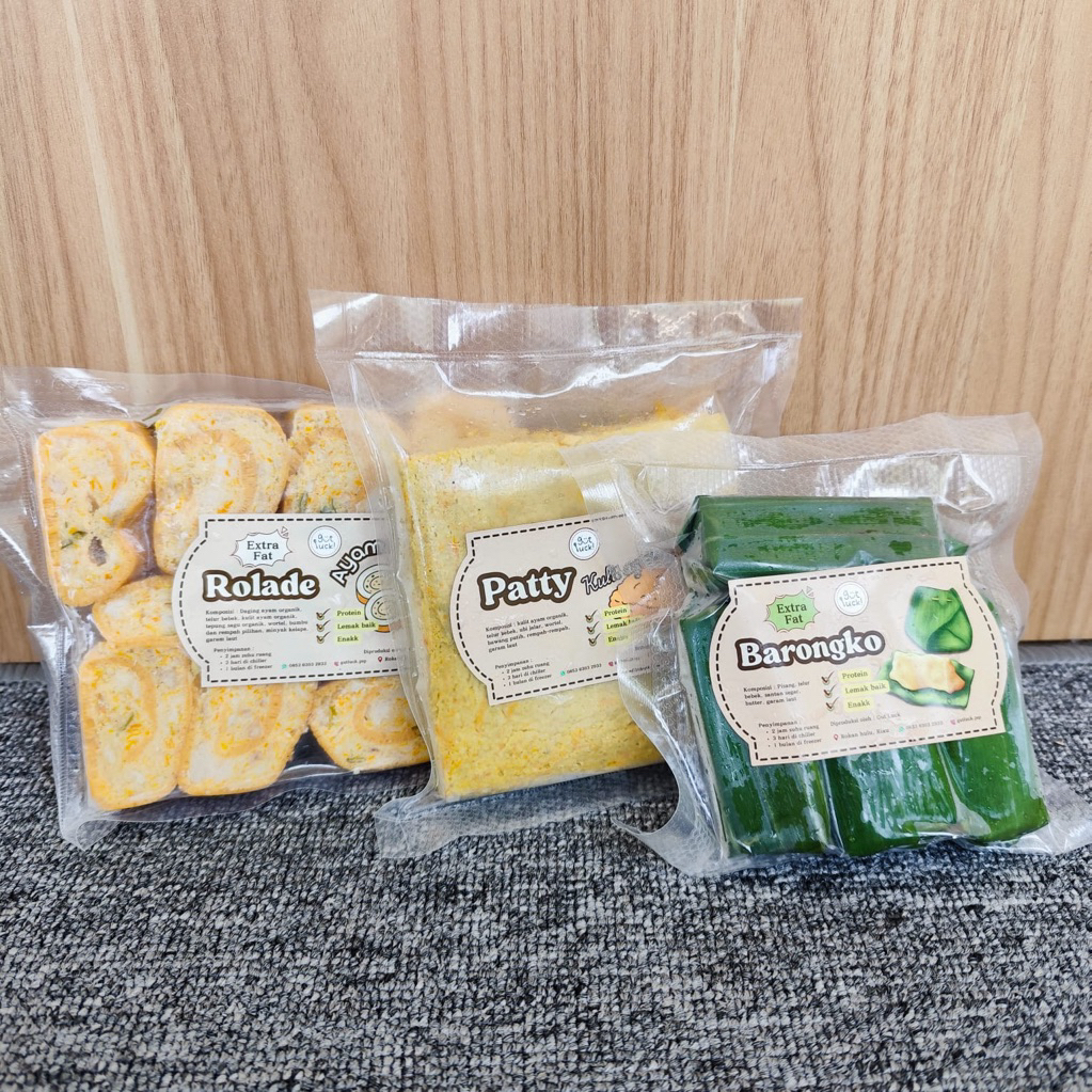 

MPASI SEHAT CEMILAN ANAK SEHAT GLUTEN FREE NO MSG ( ALMOND CREAMY, KACANG IJO CREAMY, KALDU GABUS, ROLADE AYAM, PATTY KULIT AYAM) - GUTLUCK