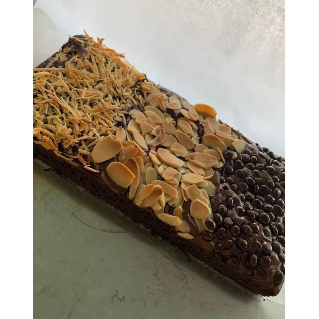 

Brownies panggang Choco almond