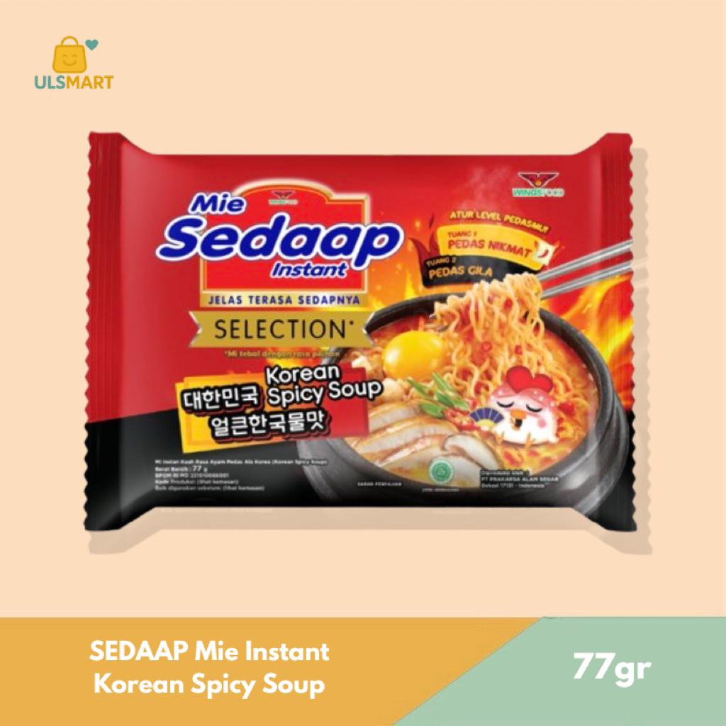 

SEDAAP Mie Instant Korean Spicy Soup